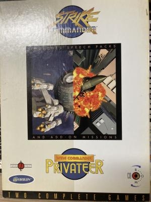 Strike Commander/ Wing Commander Privateers CD Rom Edition