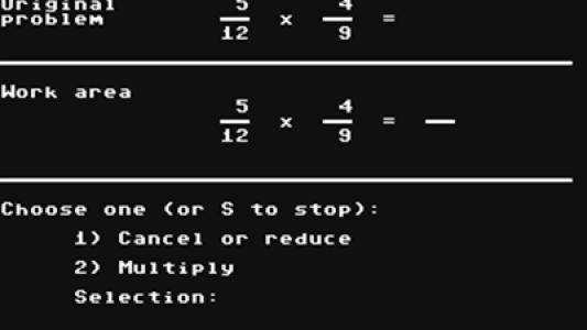 Success with Math: Fractions: Multiplication and Division screenshot