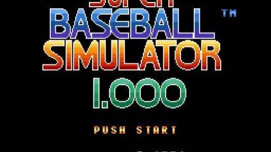 Super Baseball Simulator 1.000 titlescreen