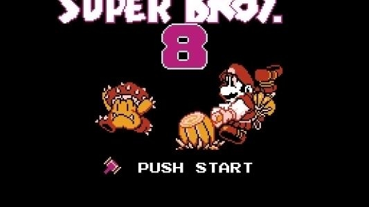 Super Bros 8 titlescreen