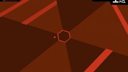 Super Hexagon screenshot