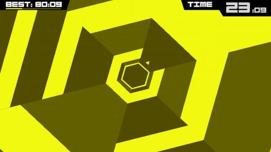 Super Hexagon screenshot