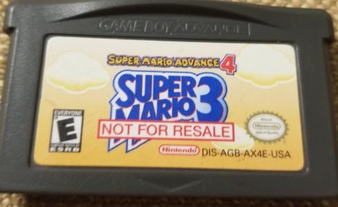 Super Mario Advance 4: Super Mario Bros. 3 [Not For Resale]