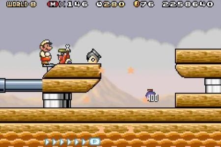 Super Mario Advance 4: Super Mario Bros. 3 screenshot