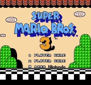 Super Mario All Stars titlescreen