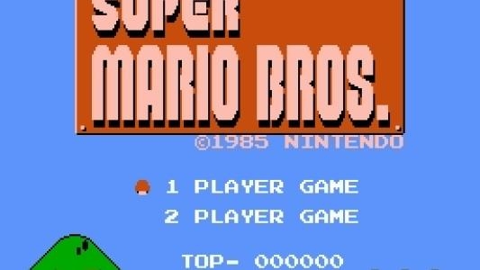 Super Mario Bros: Peach Edition titlescreen