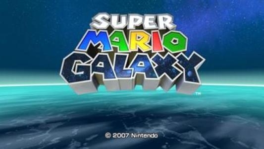 Super Mario Galaxy [Nintendo Selects] titlescreen