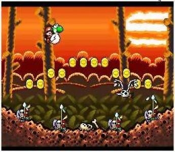 Super Mario World 2: Yoshi's Island screenshot