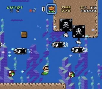 Super Mario World: Super Mario Advance 2 screenshot