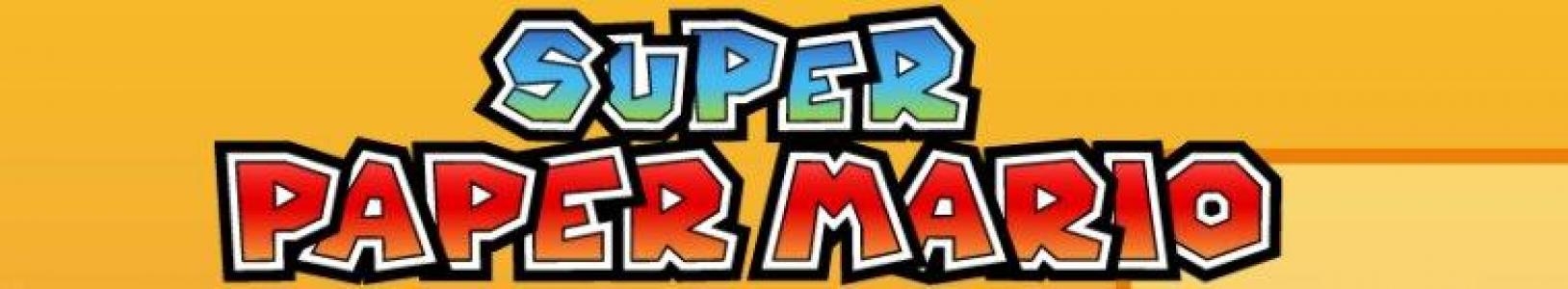 Super Paper Mario banner