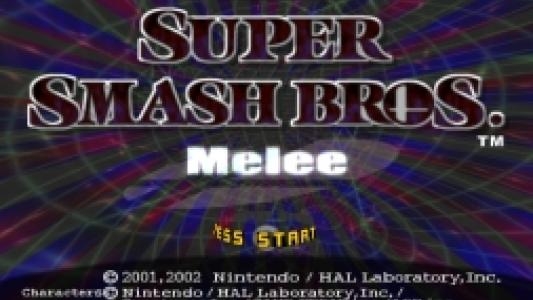 Super Smash Bros. Melee [Player's Choice] titlescreen