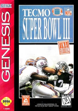 Tecmo Super Bowl III: Final Edition