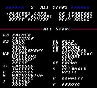 Tecmo Super Bowl NCAA Alumni screenshot