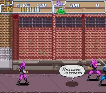 Teenage Mutant Ninja Turtles IV: Turtles In Time screenshot