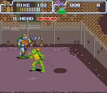 Teenage Mutant Ninja Turtles IV: Turtles In Time screenshot