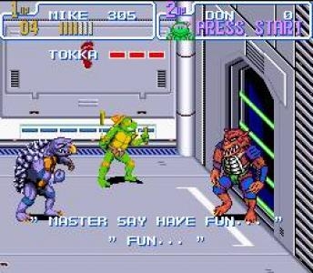 Teenage Mutant Ninja Turtles IV: Turtles In Time screenshot