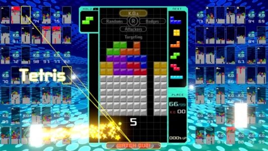 Tetris 99 screenshot