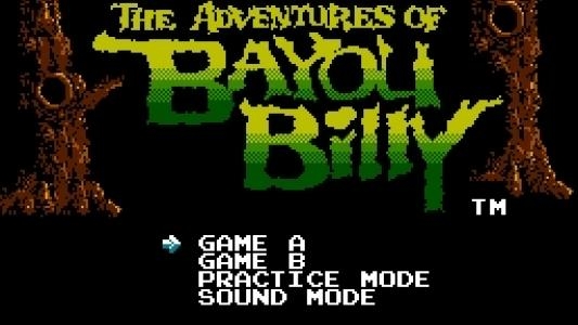 The Adventures of Bayou Billy titlescreen