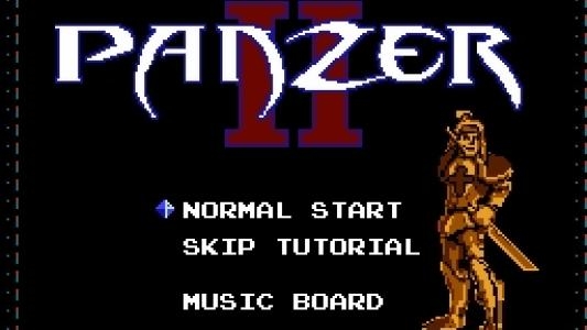 The Adventures of Panzer 2 titlescreen