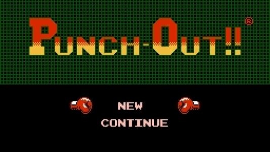 The All New? Punch-Out!! titlescreen