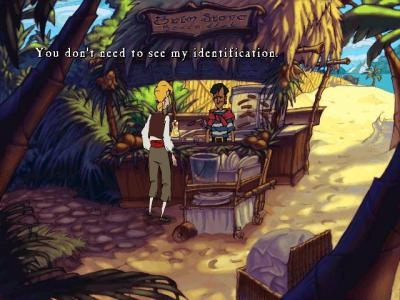 The Curse of Monkey Island screenshot