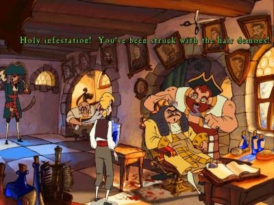 The Curse of Monkey Island screenshot