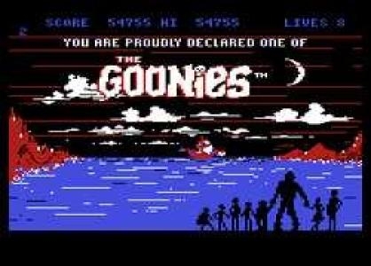 The Goonies titlescreen