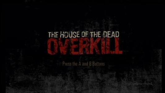 The House of the Dead Overkill Bang Bang Box titlescreen