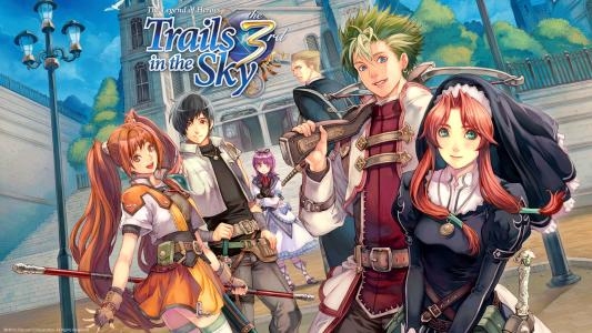 The Legend of Heroes: Trails in the Sky the 3rd banner