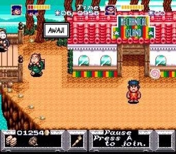 The Legend of the Mystical Ninja screenshot