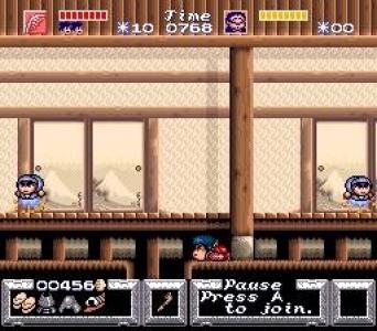 The Legend of the Mystical Ninja screenshot