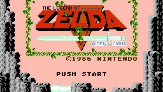 The Legend of Zelda: A New Light titlescreen