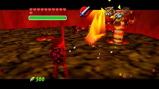 The Legend of Zelda: Ocarina of Time 3D screenshot