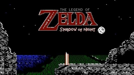 The Legend of Zelda: Shadow of Night titlescreen