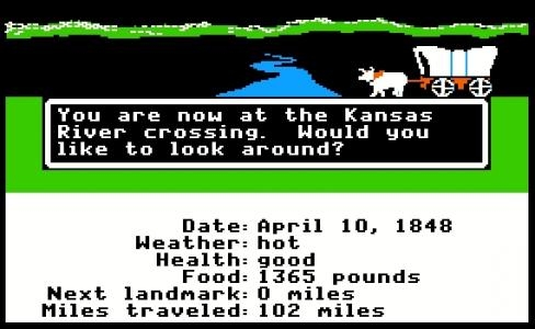 The Oregon Trail screenshot