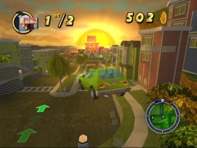 The Simpsons: Hit & Run [Player's Choice] screenshot