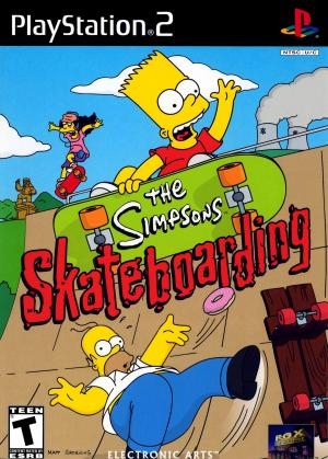 The Simpsons Skateboarding