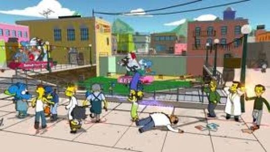 The Simpsons Wrestling screenshot