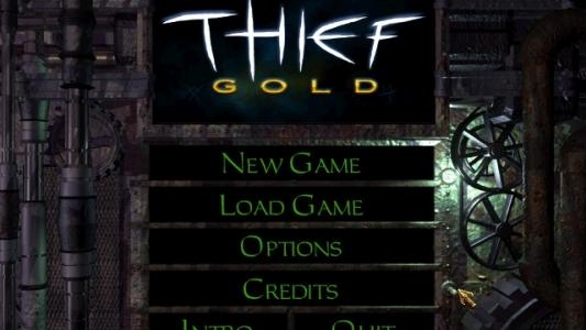 Thief: The Dark Project titlescreen