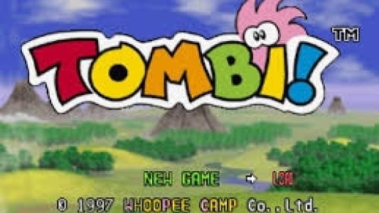 Tombi! titlescreen