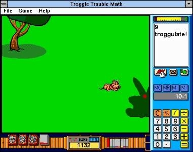 Troggle Trouble Math screenshot