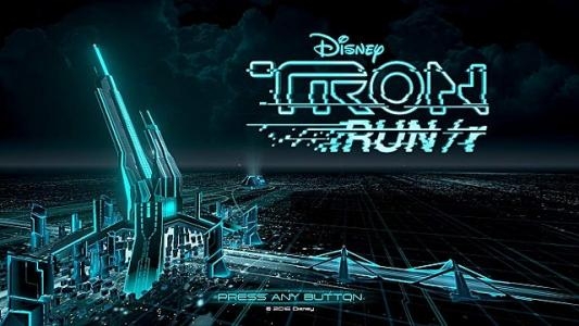 Tron RUN/r titlescreen