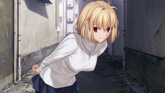 Tsukihime -a piece of blue glass moon- screenshot