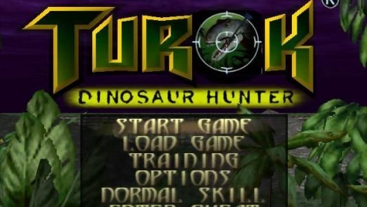 Turok: Dinosaur Hunter titlescreen