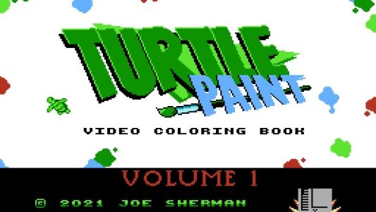 Turtle Paint Volume 1 titlescreen