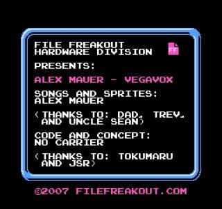 Vegavox titlescreen