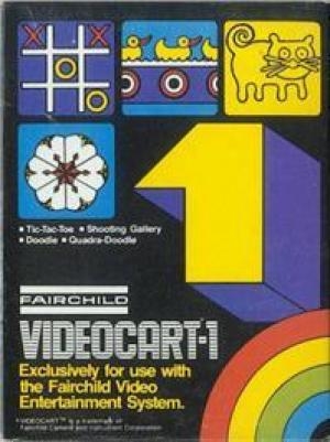 Videocart-1: Tic-Tac-Toe, Shooting Gallery, Doodle, & Quadra-Doodle