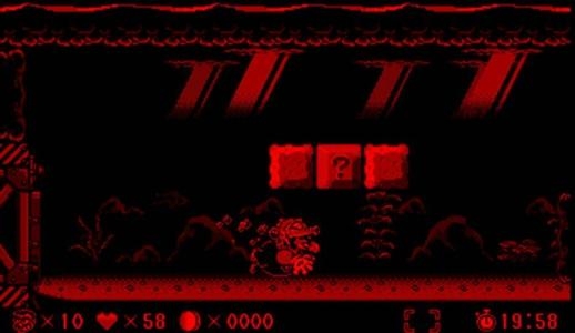 Virtual Boy Wario Land screenshot