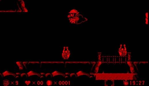 Virtual Boy Wario Land screenshot