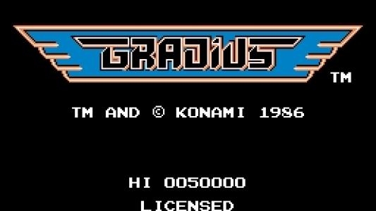 Vs. Gradius titlescreen